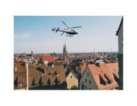 Hubschrauber über St. Sebald